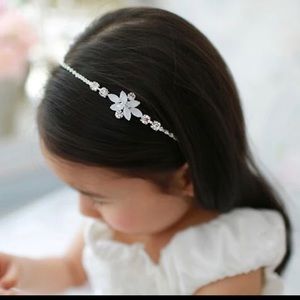 New ‼️ Childs Size Head Band | Floral Girl | Baptism | Formal Party Hair